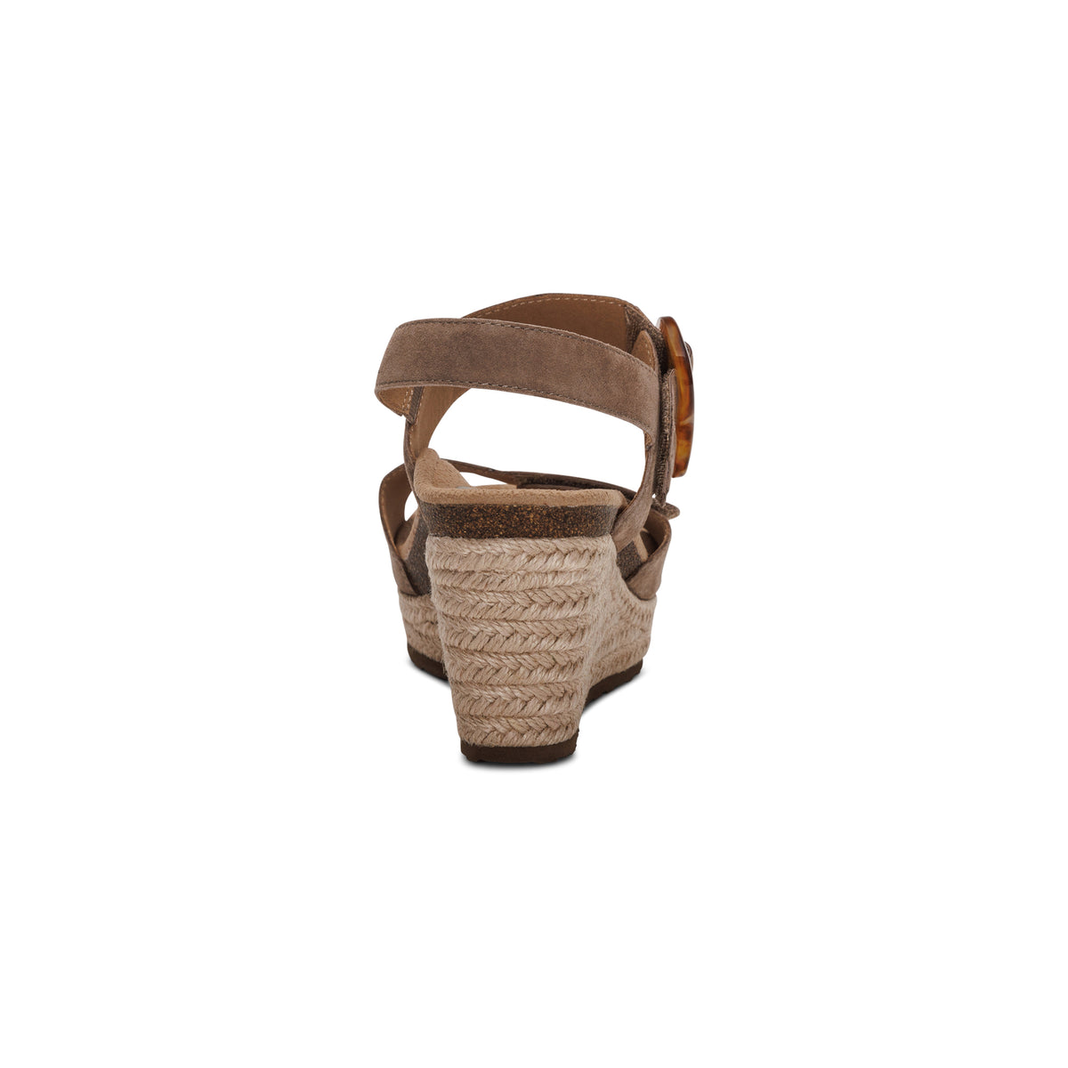 Ashley Arch Support Wedge Rear Angle #color_taupe