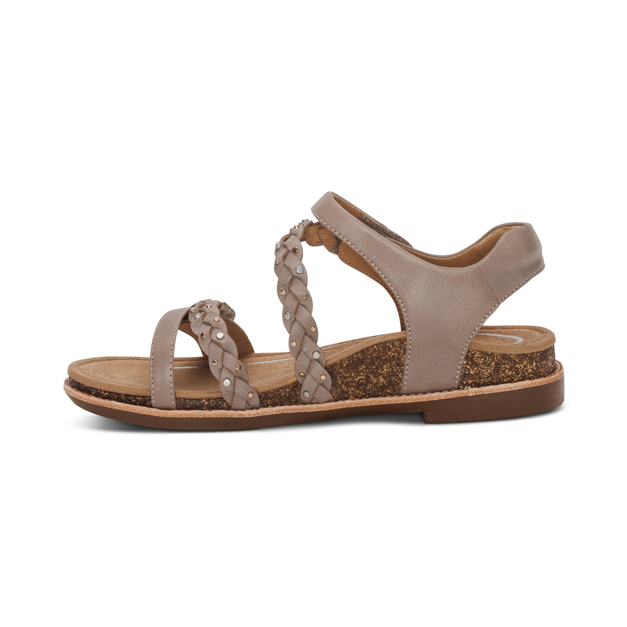 Jenn Quarter Strap Sandal #color_taupe