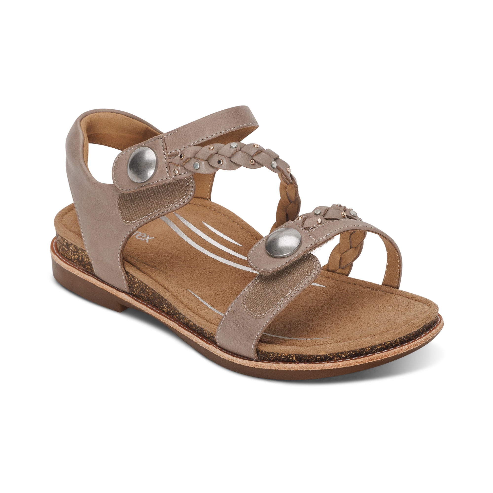Jenn Quarter Strap Sandal #color_taupe