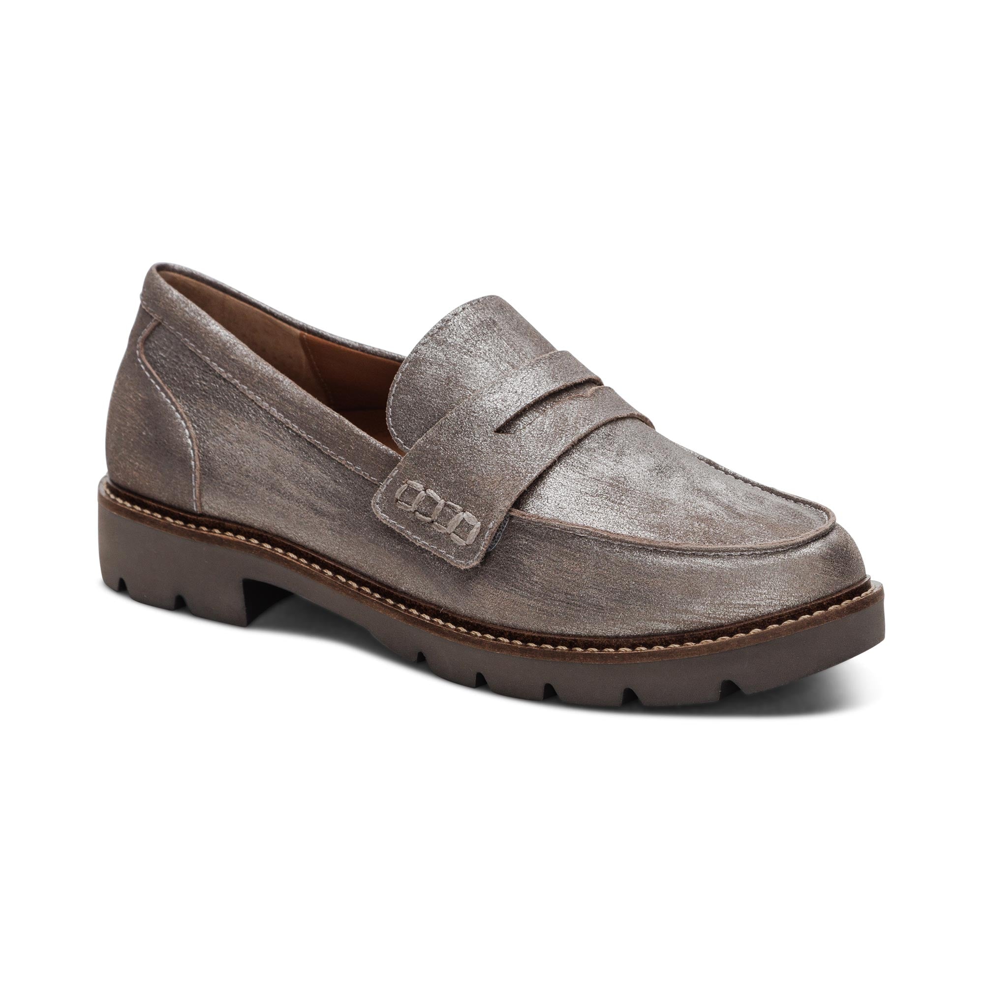 Collette Loafer #color_brushed-silver