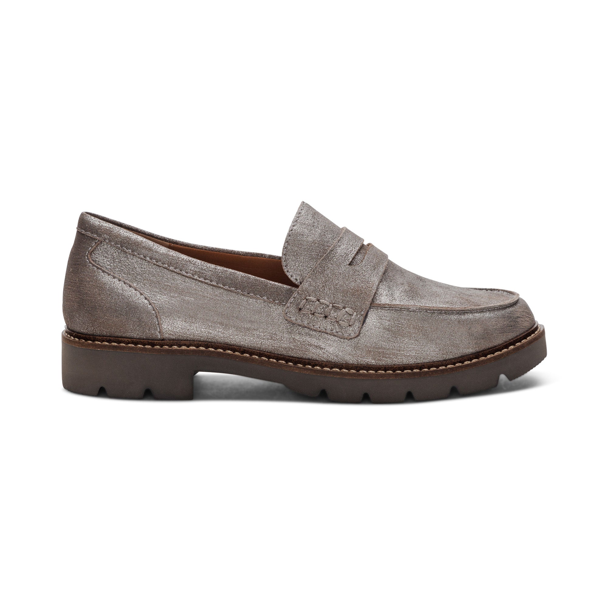 Collette Loafer #color_brushed-silver