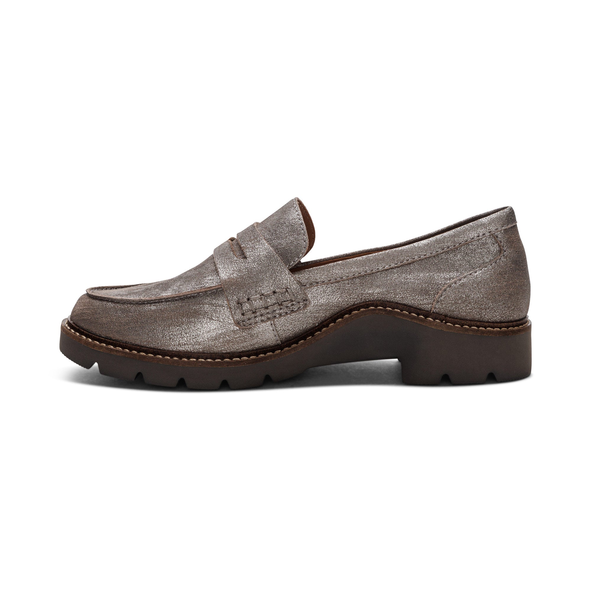 Collette Loafer #color_brushed-silver