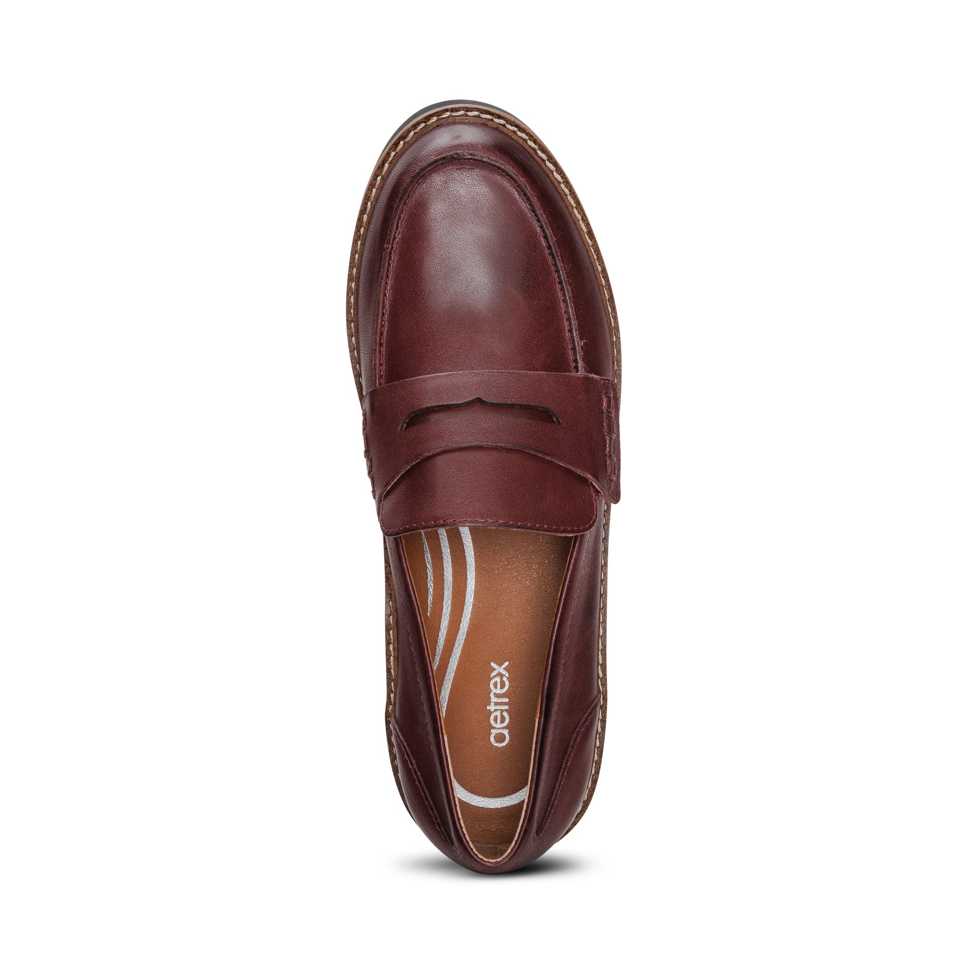 Collette Loafer #color_burgundy