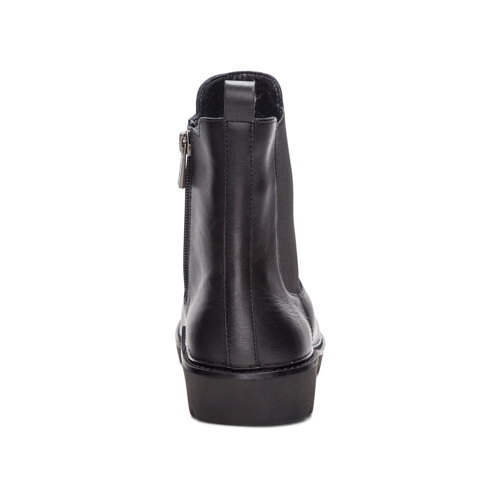 Hannah Arch Support Boot Rear Angle #color_black