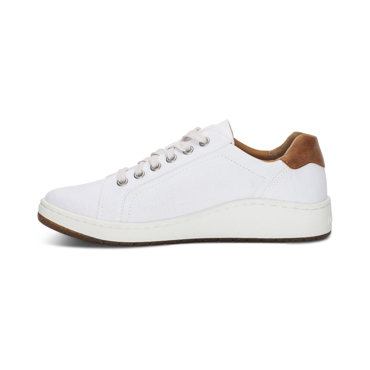 Renee Arch Support Sneakers Left Angle #color_white