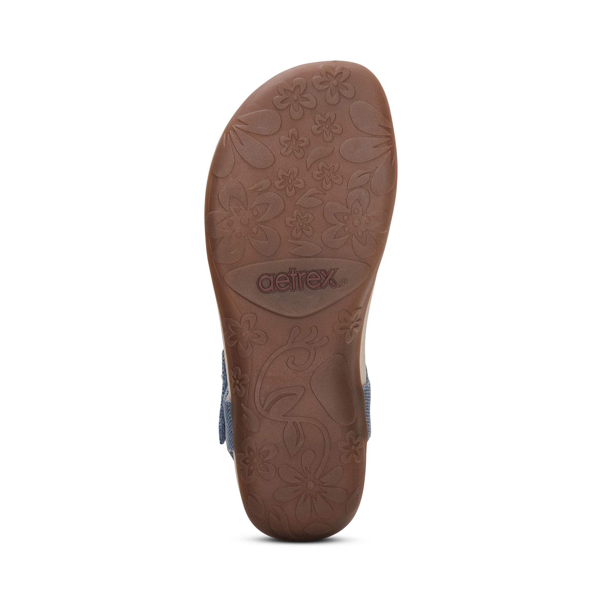 Ellie Adjustable Quarter Strap Thong Sandal #color_navy