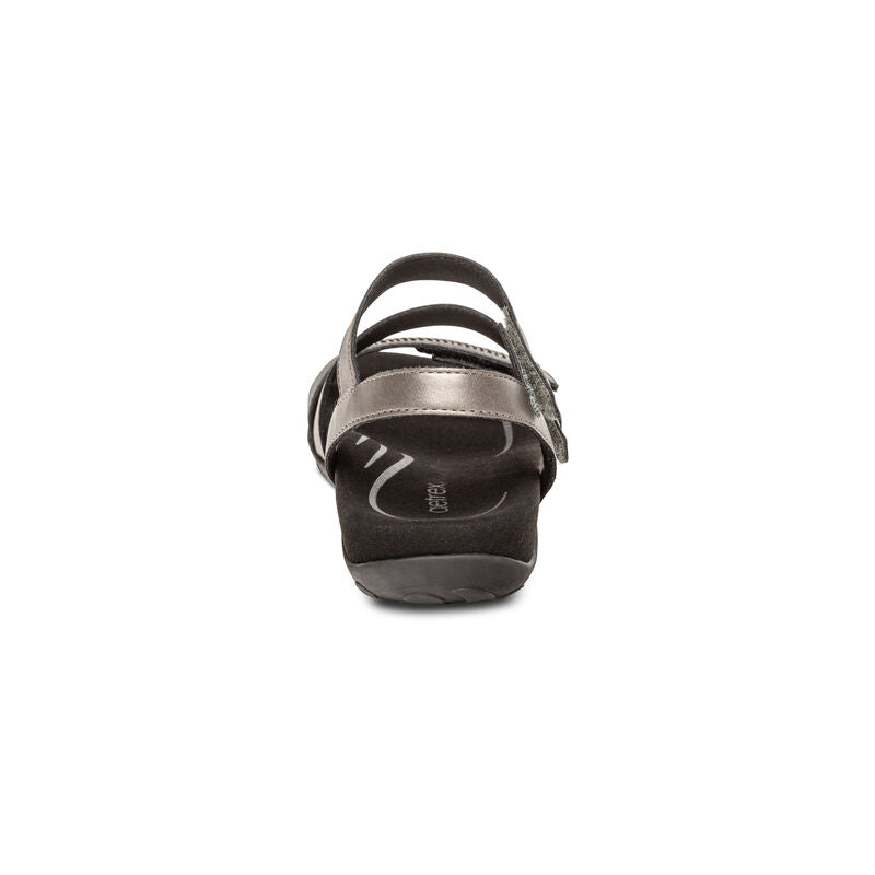 Gabby Adjustable Quarter Strap Sandal #color_black-multi