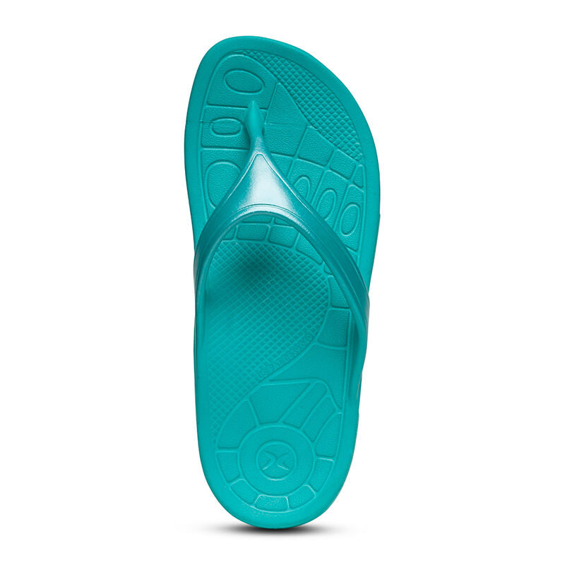 Fiji Flips - Women Top Angle #color_aqua