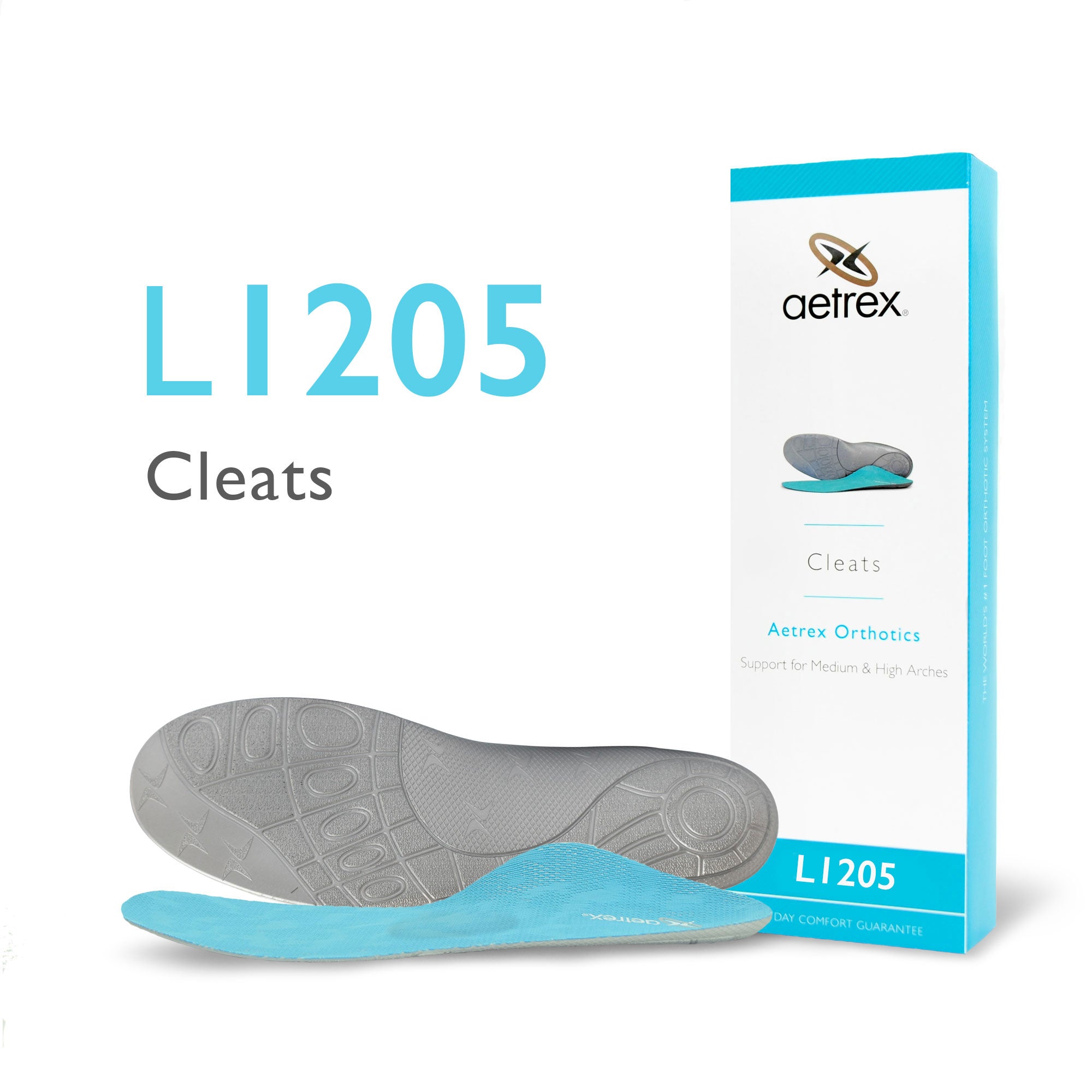 Unisex Cleat Orthotics W/ Metatarsal Support #color_