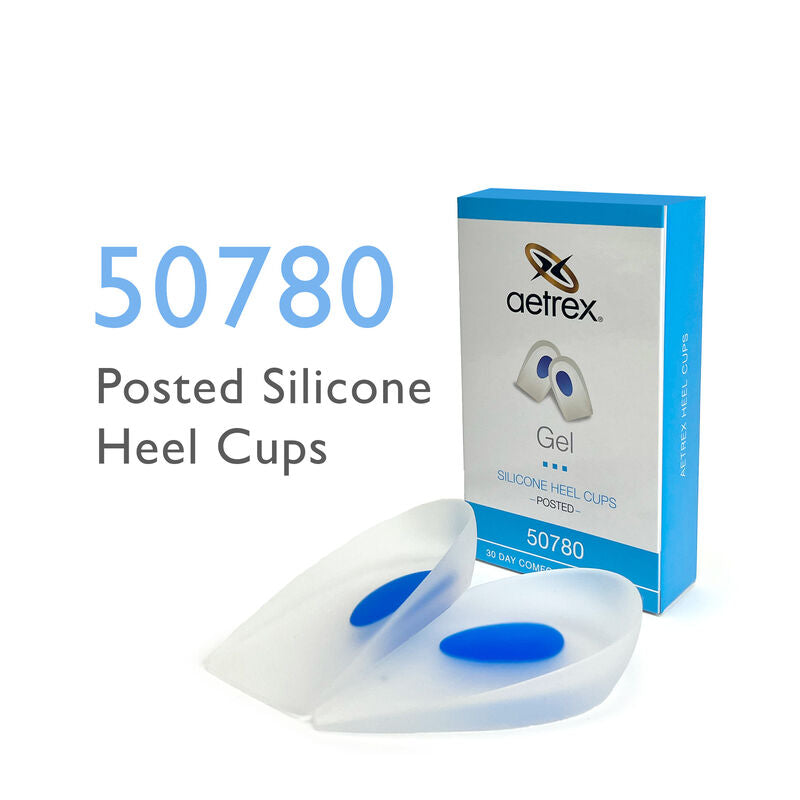 Silicone Heel Cup Posted #color_black