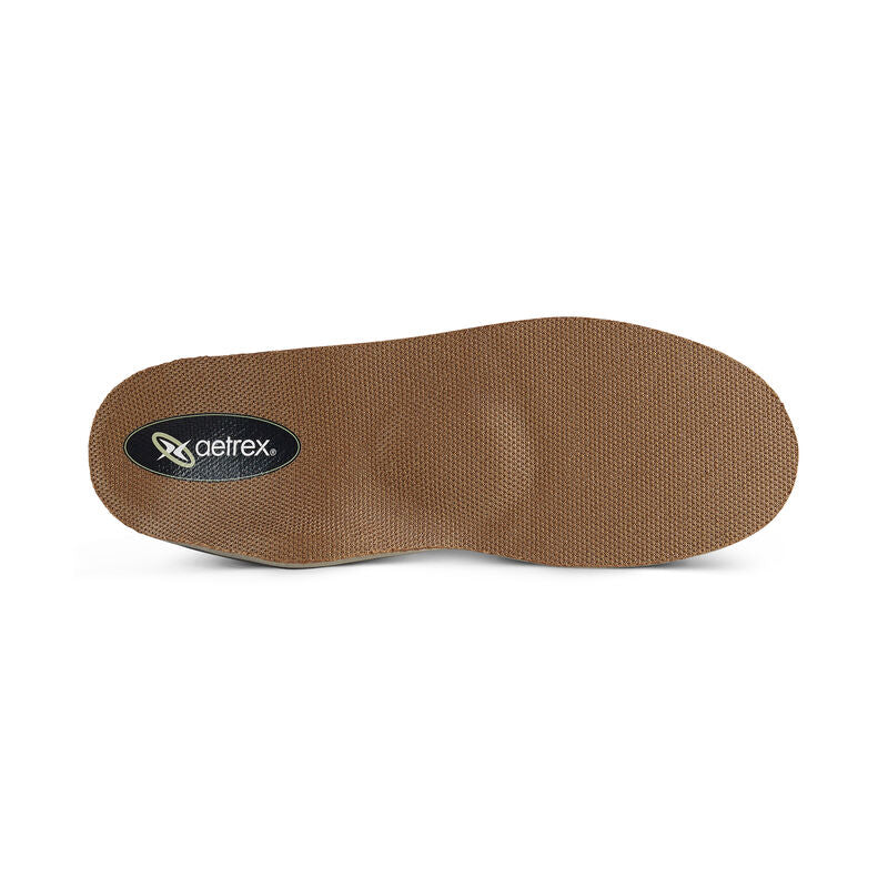 Men's Memory Foam Posted Orthotics W/ Metatarsal Support Top Angle