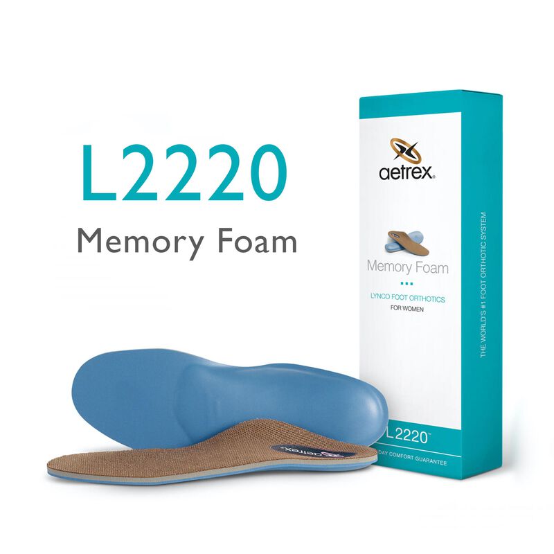 Women's Memory Foam Posted Orthotics #color_