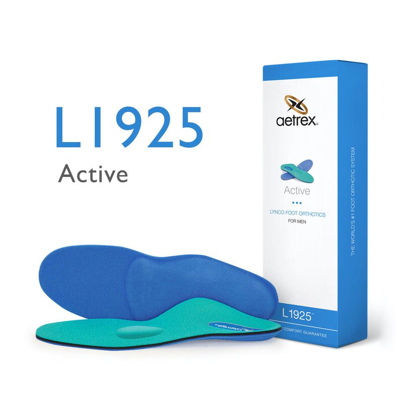 Men's Active Posted Orthotics W/ Metatarsal Support #color_