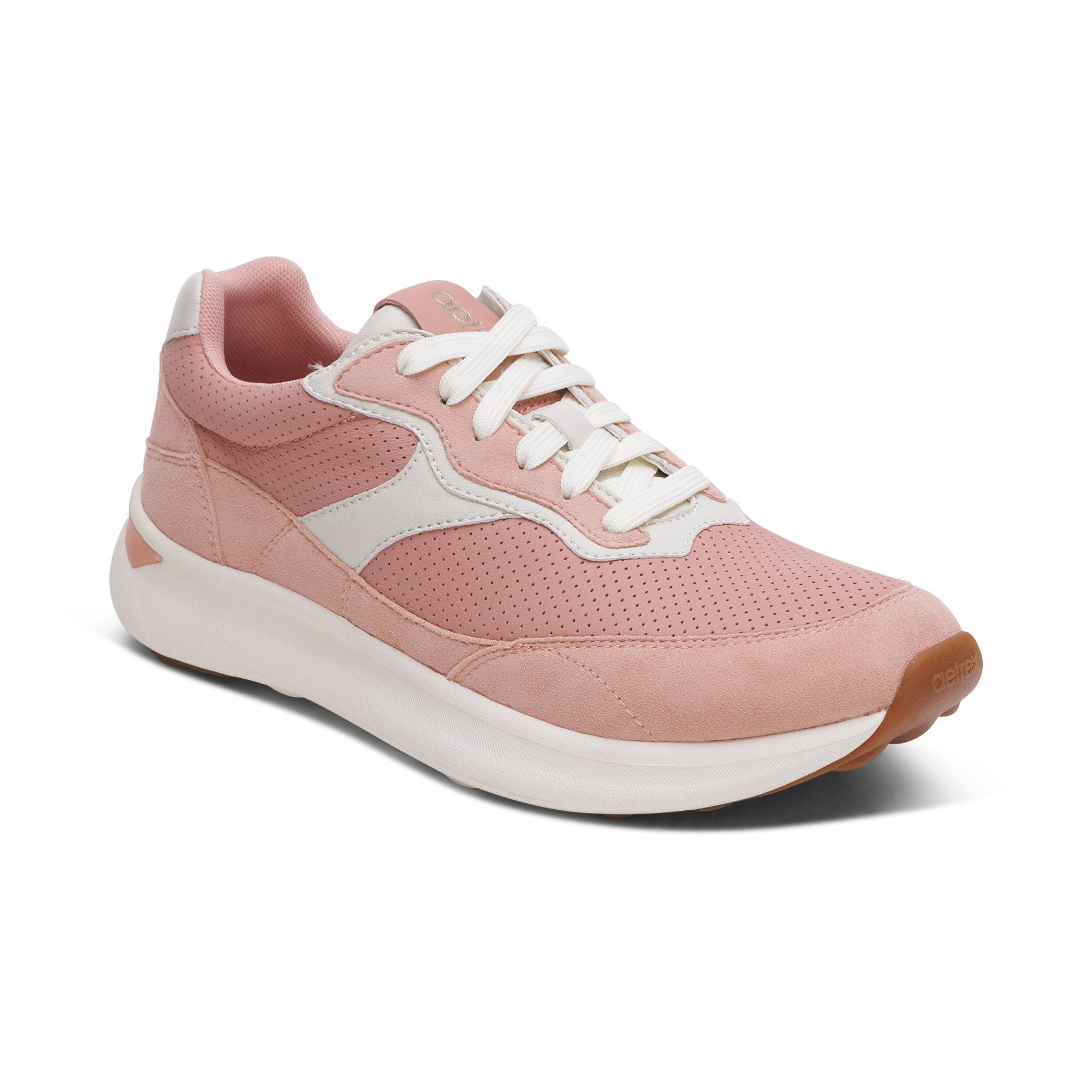 Emily Lace Up Sneakers #color_peach