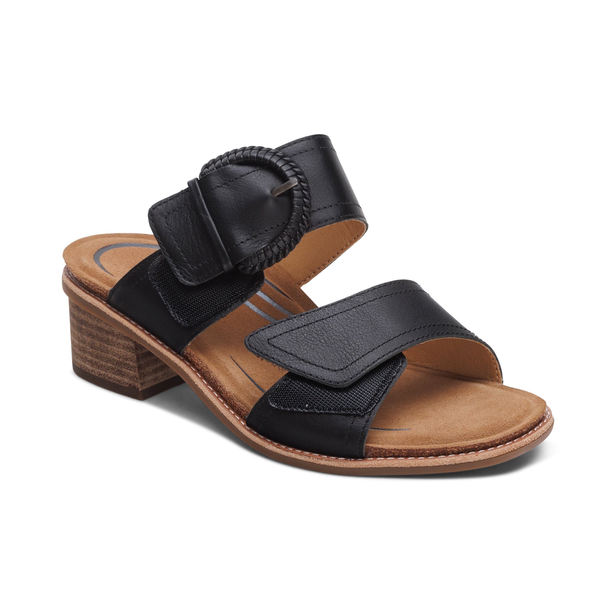 Tatiana Arch Support Heel #color_black