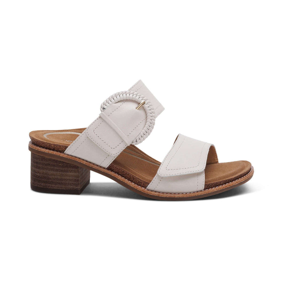 Tatiana Arch Support Heel Right Angle #color_ivory