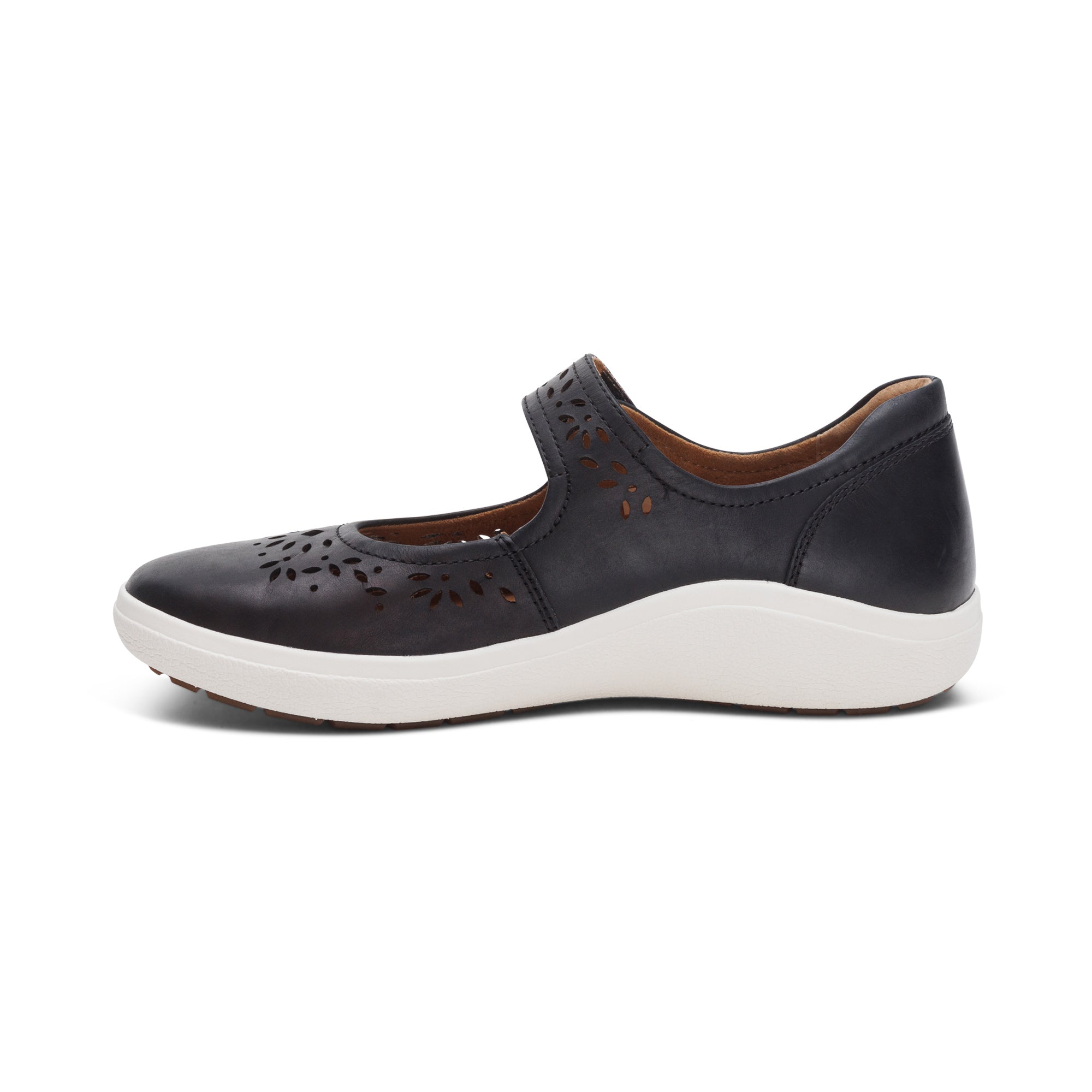 Erica Casual Sneakers Left Angle #color_black