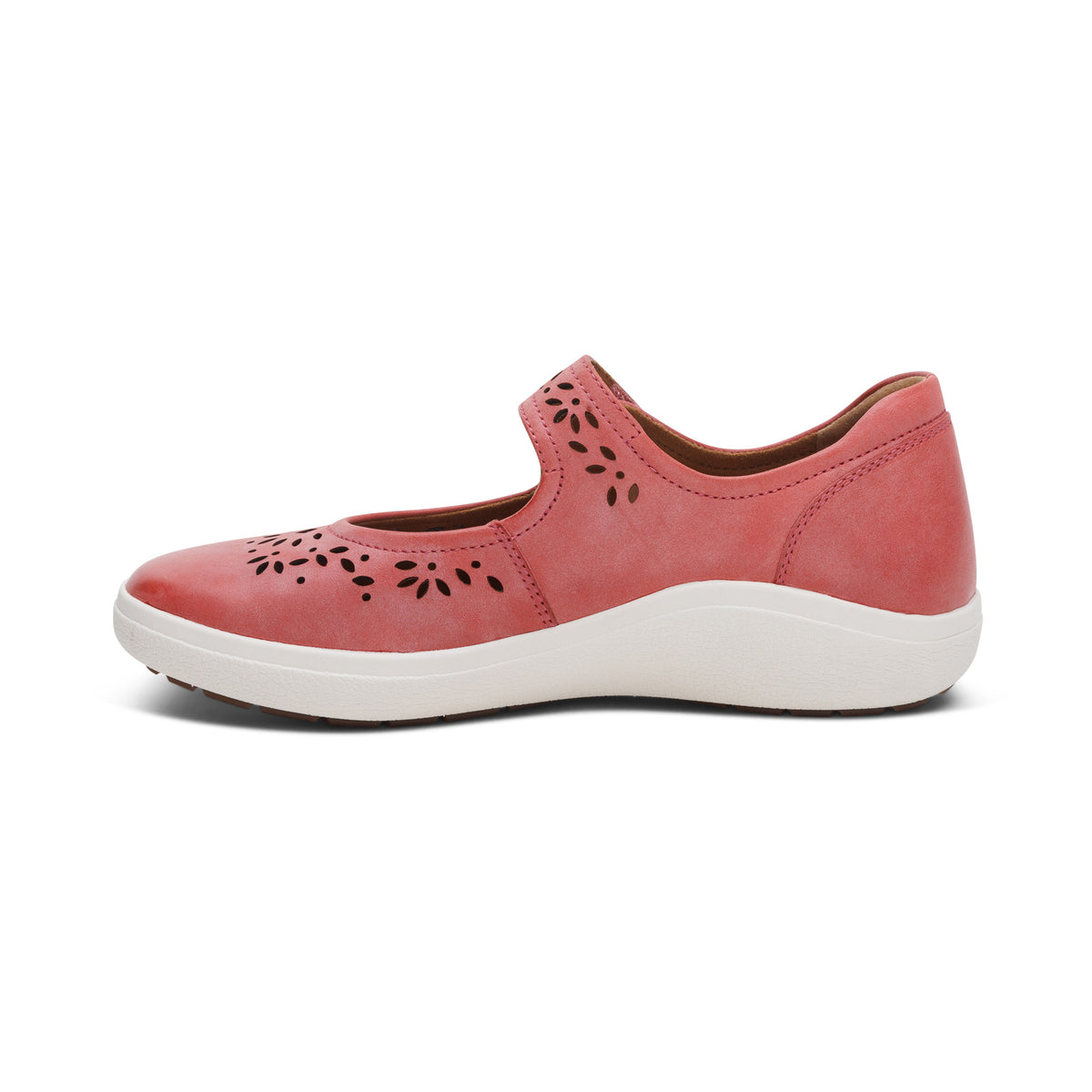 Erica Casual Sneakers Left Angle #color_pink-cutout