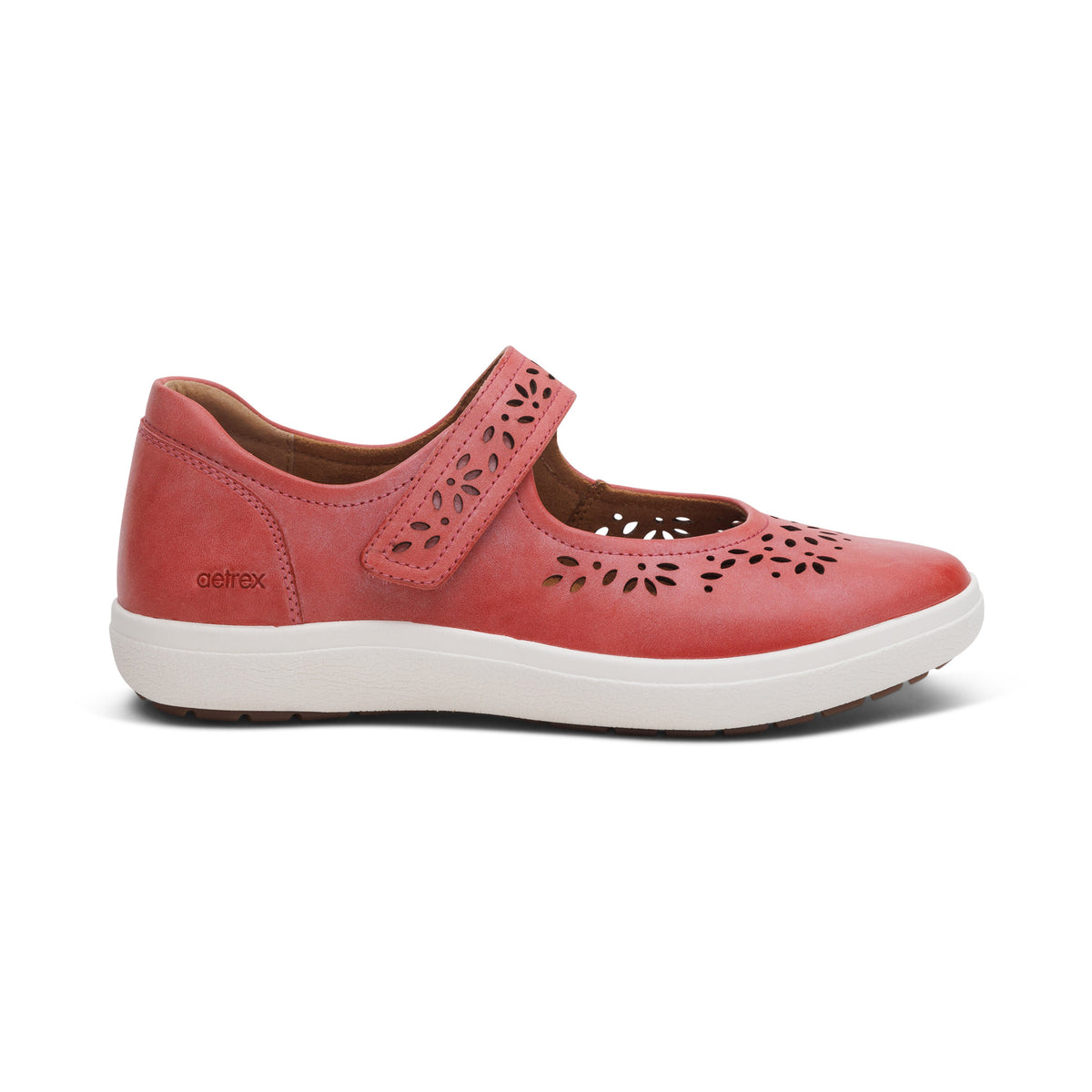 Erica Casual Sneakers Right Angle #color_pink-cutout