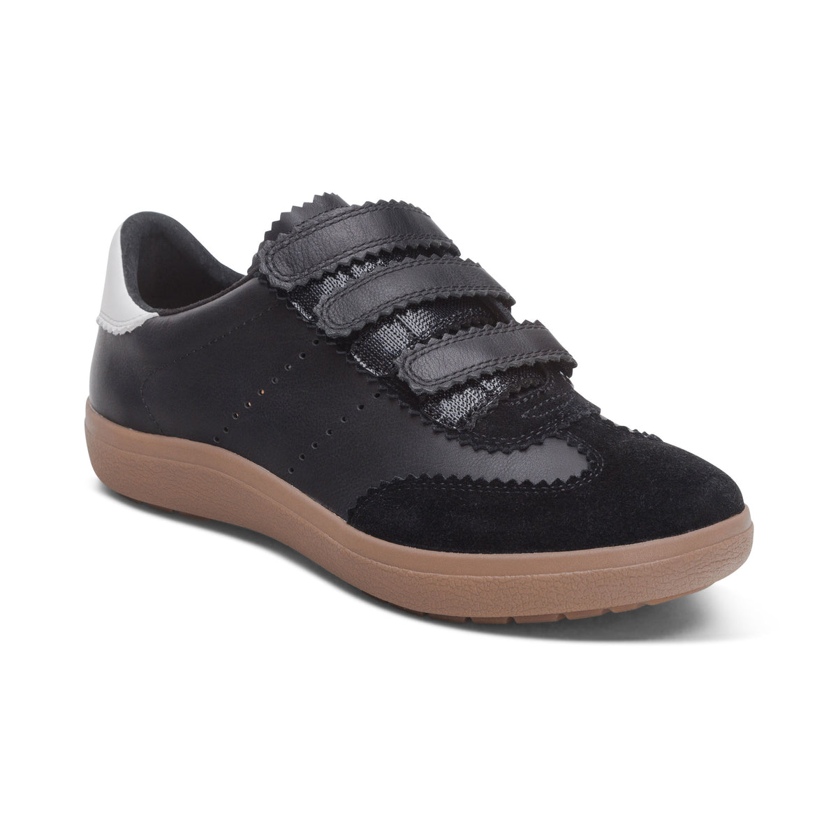 Morgan Arch Support Sneaker Extra Angle #color_black