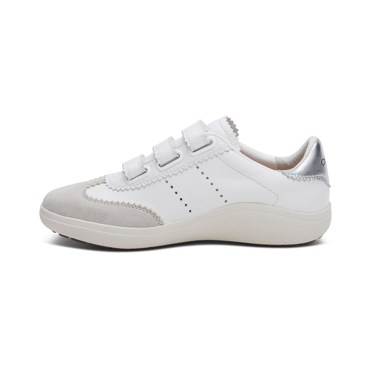 Morgan Arch Support Sneaker Left Angle #color_white