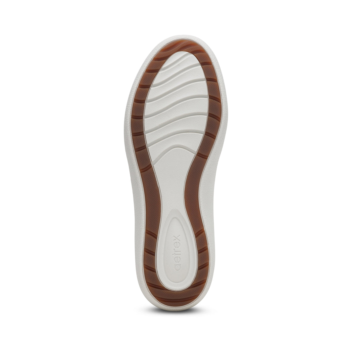 Morgan Arch Support Sneaker Bottom Angle #color_white