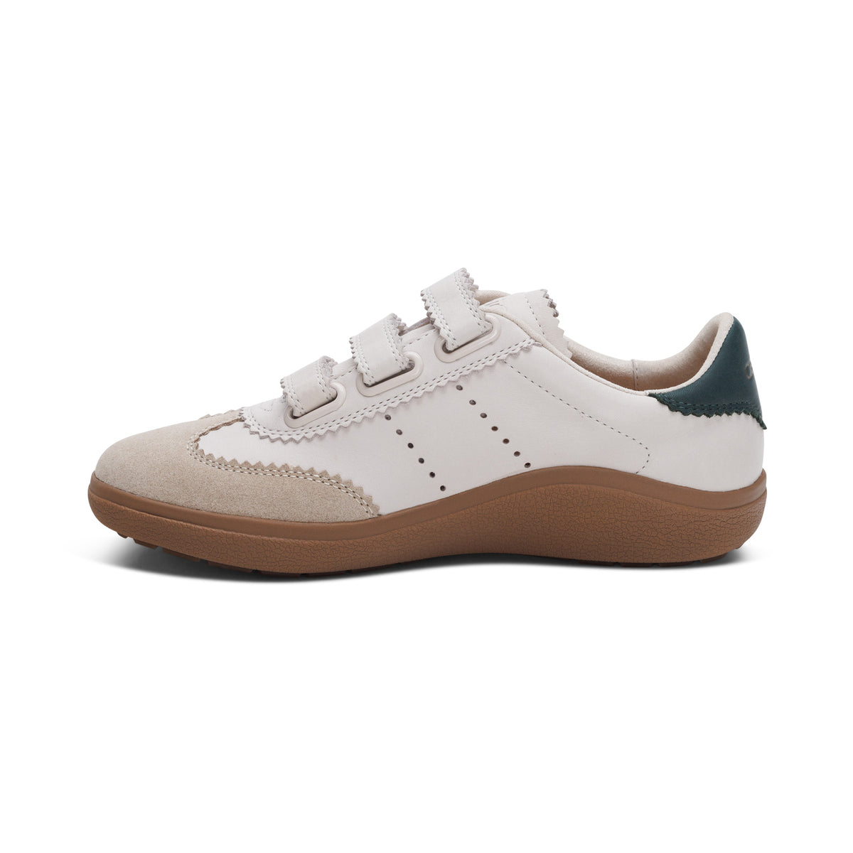 Morgan Arch Support Sneaker Left Angle #color_oatmeal