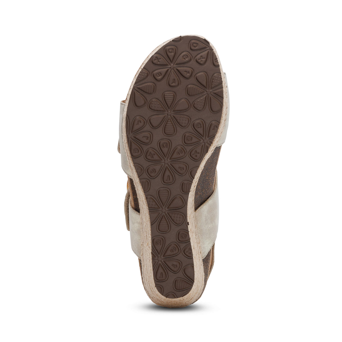 Ashley Arch Support Wedge Bottom Angle #color_champagne