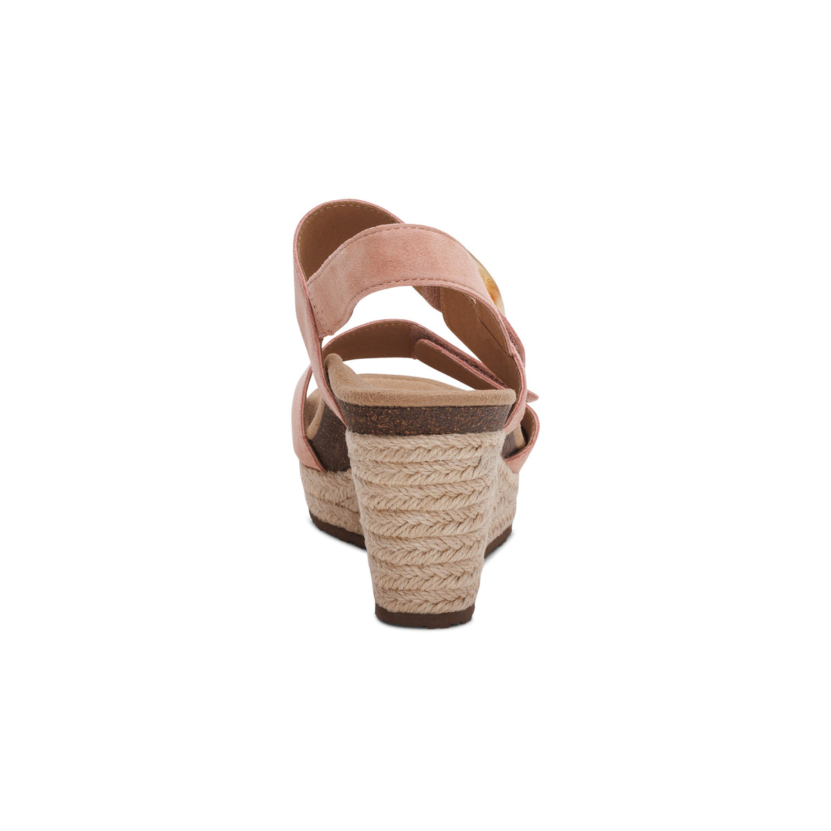 Ashley Arch Support Wedge Rear Angle #color_rose