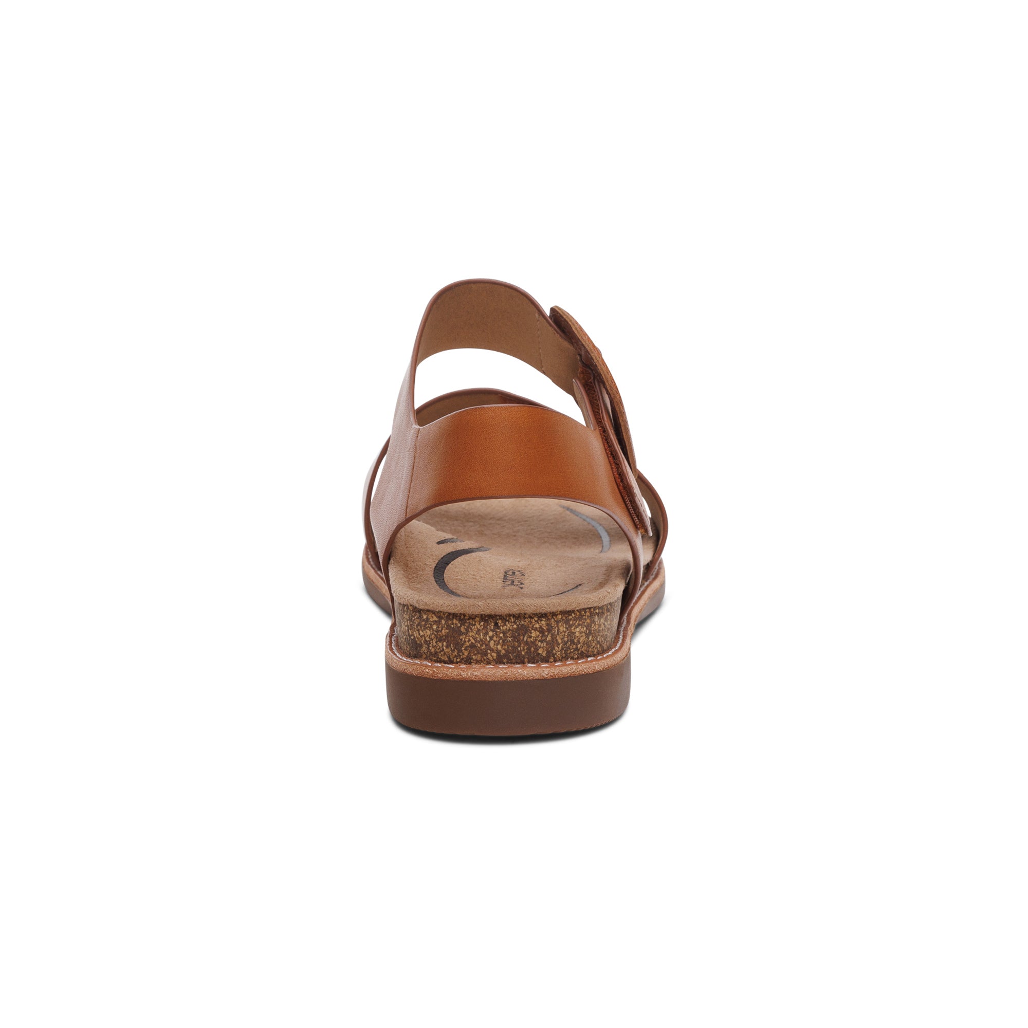 Claire Quarter Strap Sandal #color_cognac