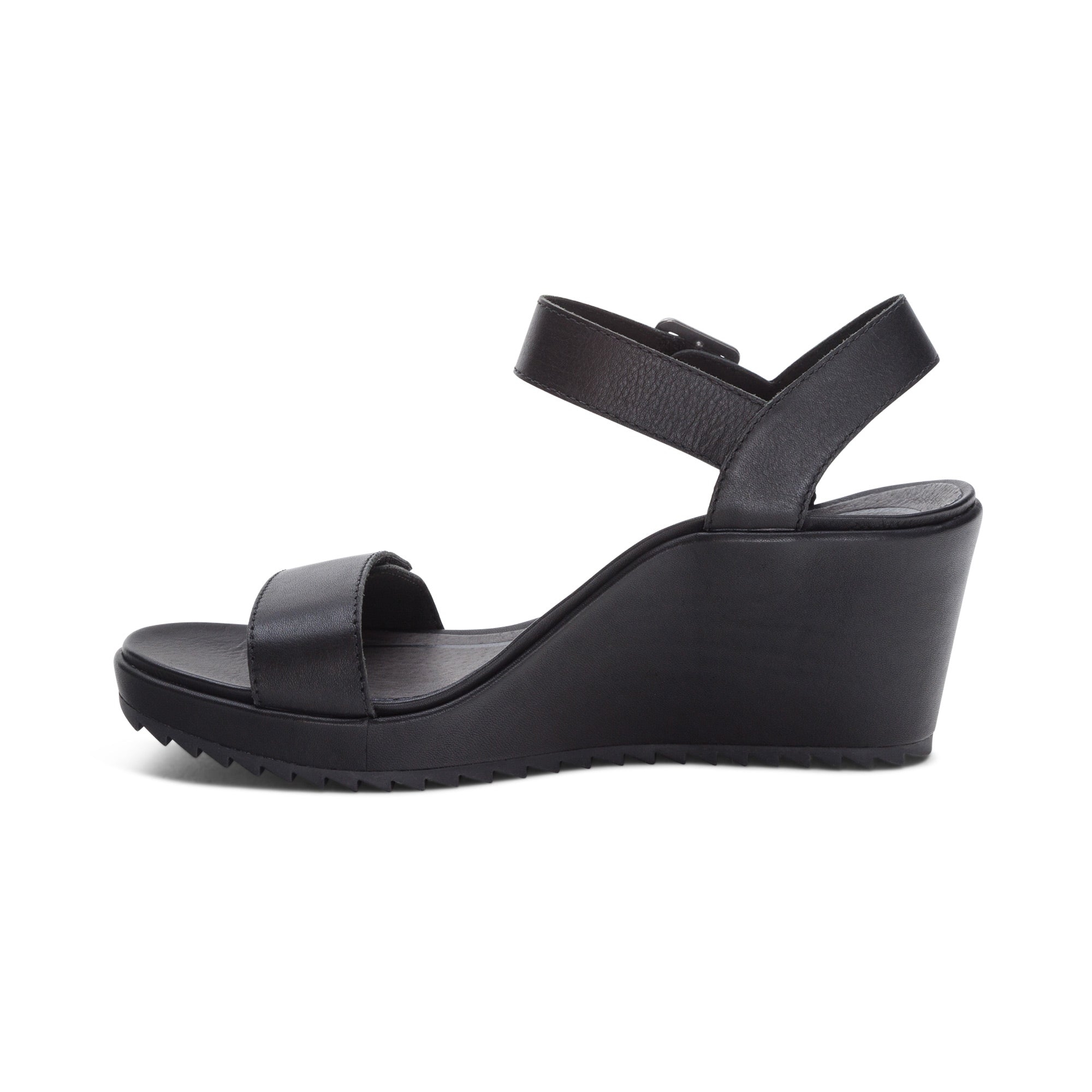 Andrea Quarter Strap Wedge #color_black