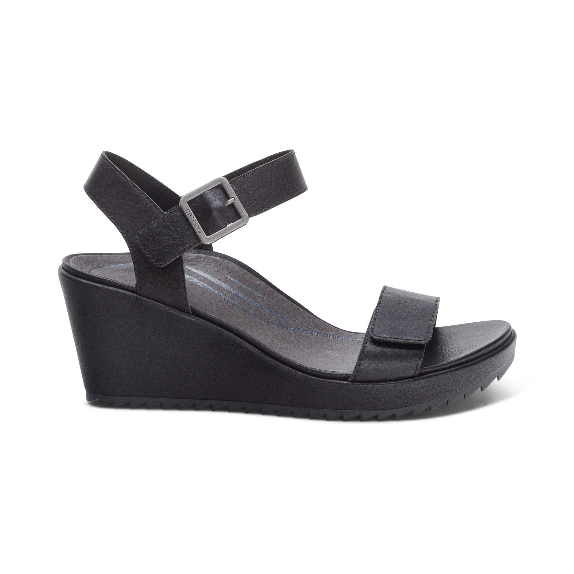 Andrea Quarter Strap Wedge #color_black