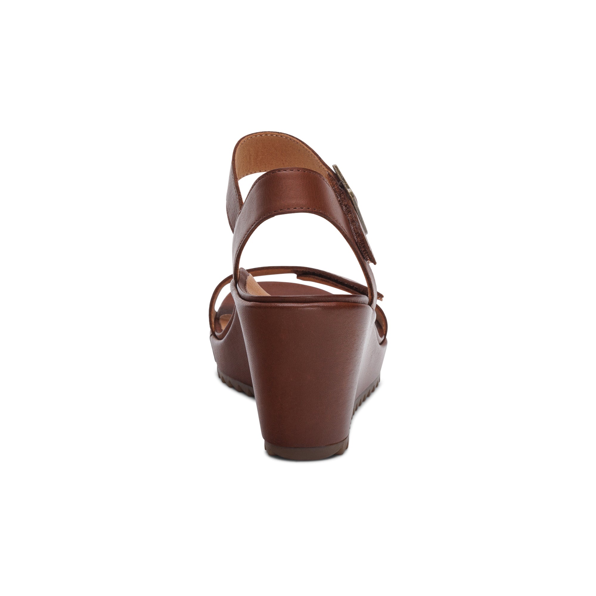 Andrea Quarter Strap Wedge #color_walnut