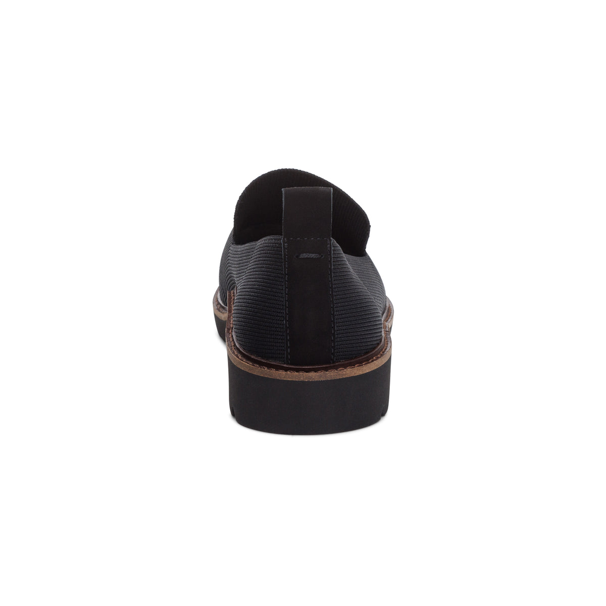 Chloe Slip On Loafer Rear Angle #color_black