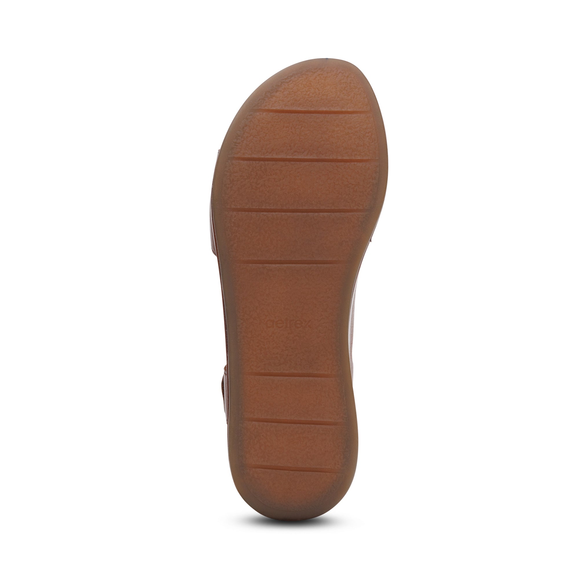 Ariel Adjustable Quarter Strap Wedge #color_dark-brown