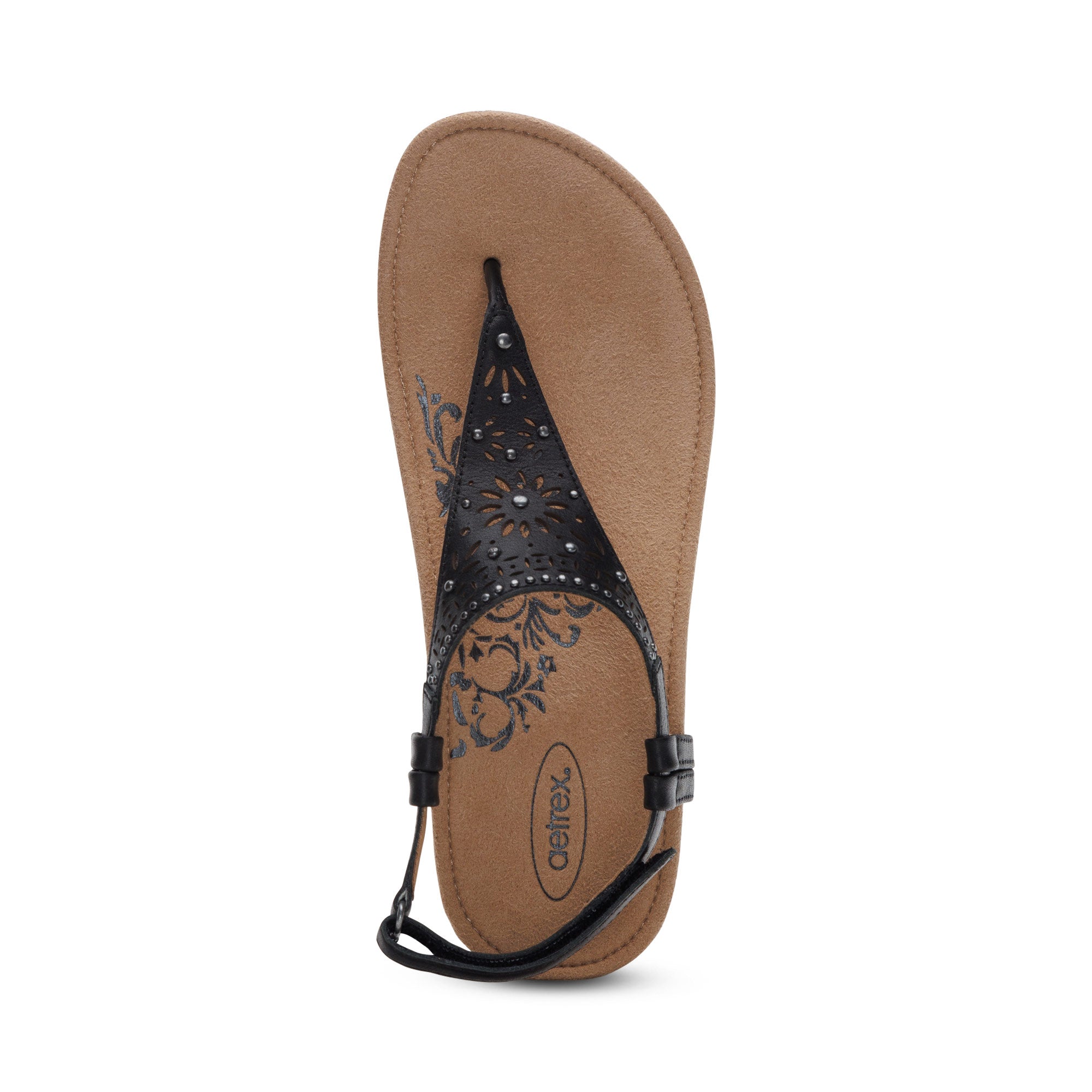 Evelyn Thong Sandal #color_black