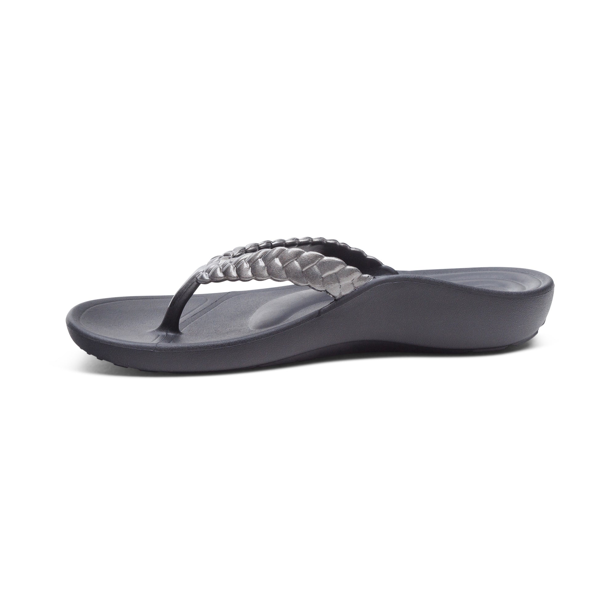 Vicki Braided Thong Sandal #color_pewter-gloss