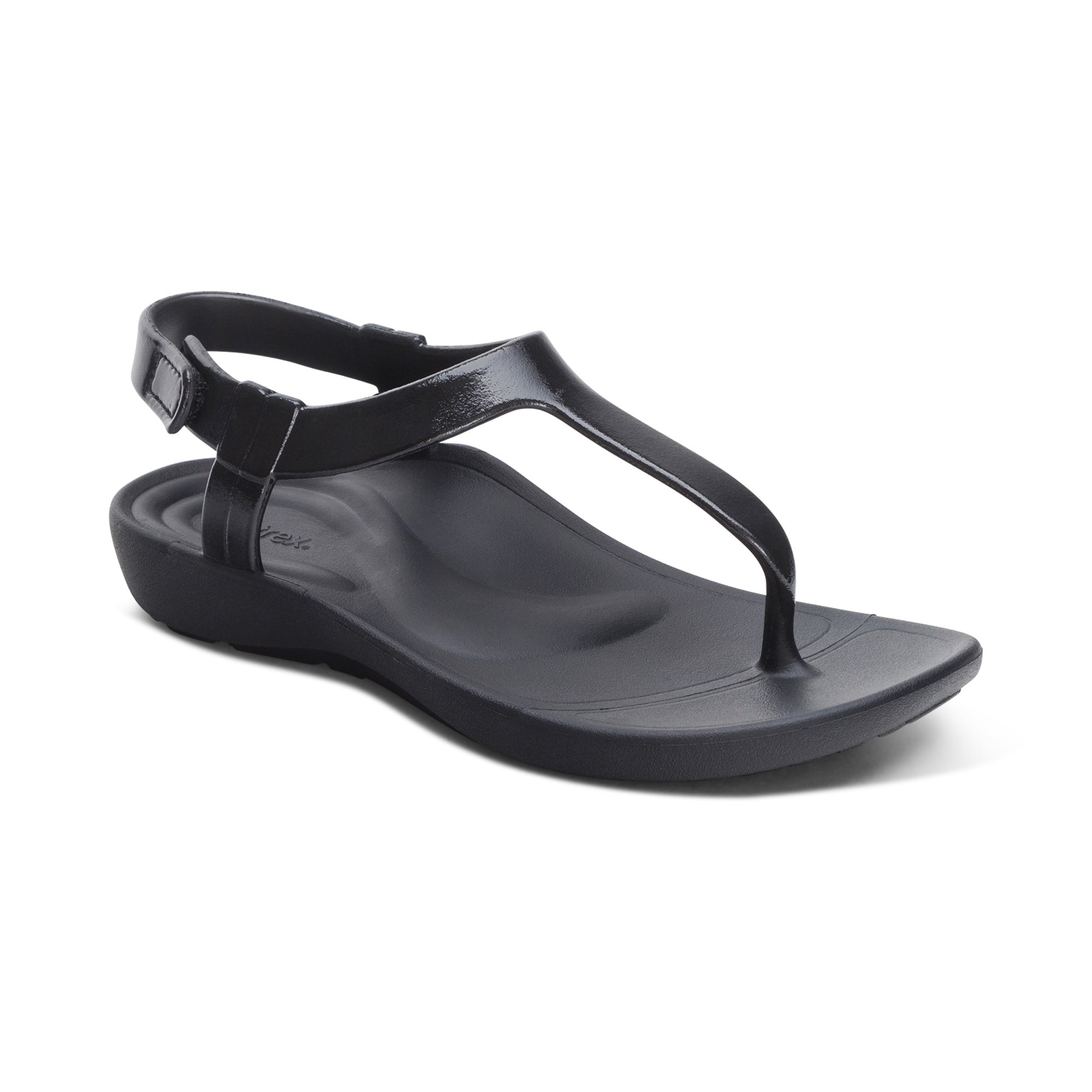 Skyler Thong Sandal #color_black