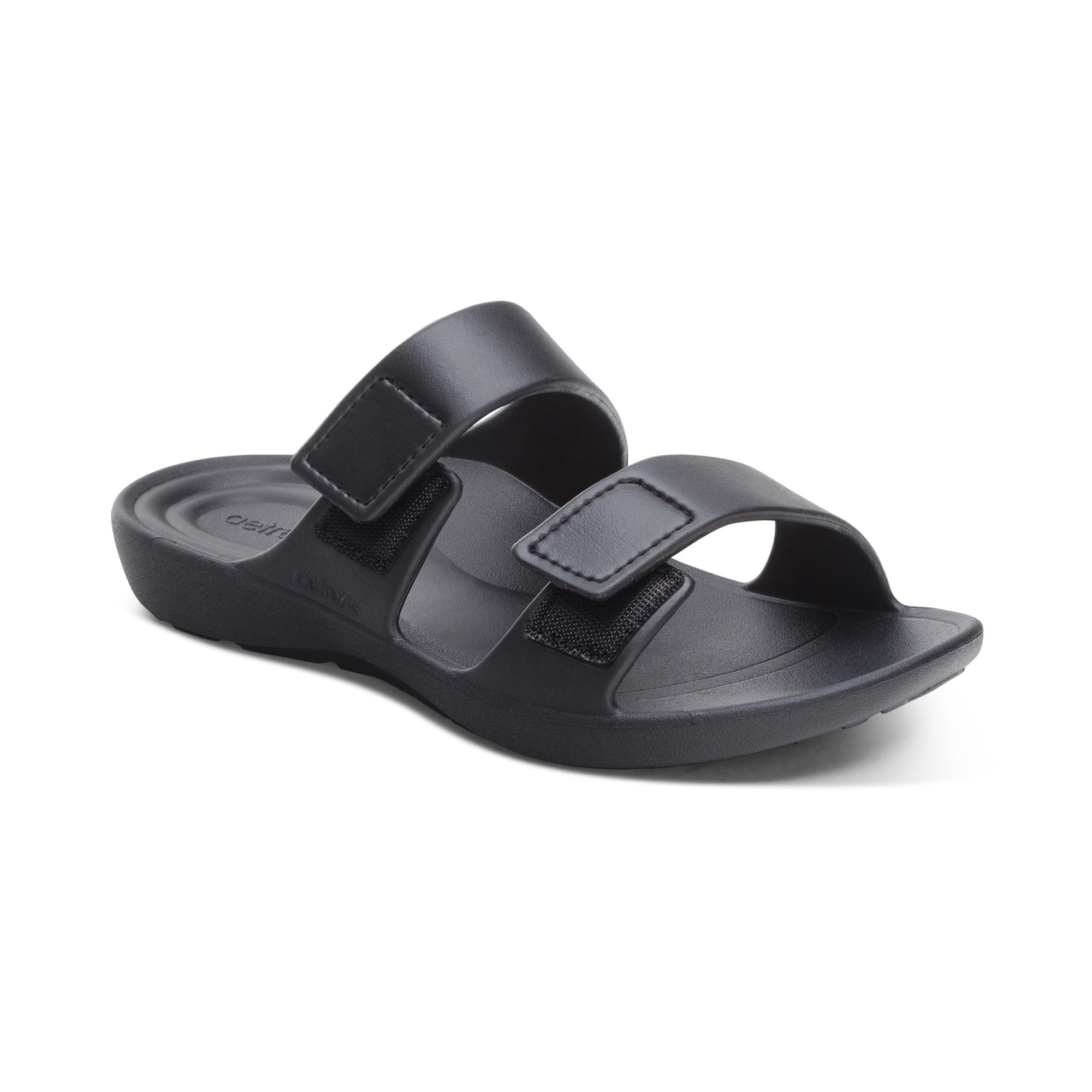 Kaia Two Band Slide #color_black