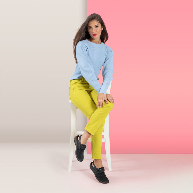 Leni Slingback Clog #color_black