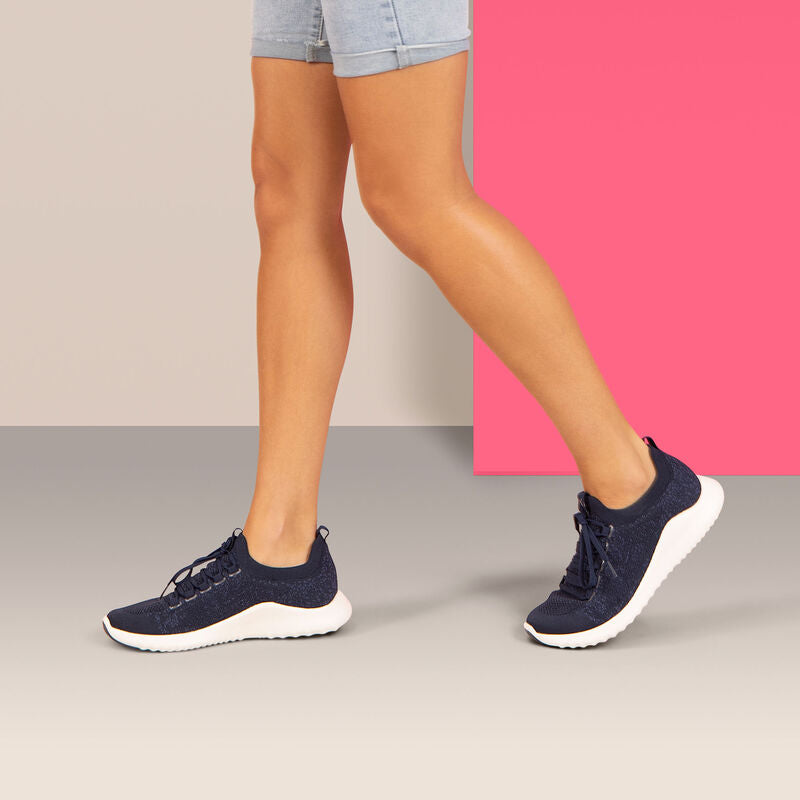 Carly Arch Support Sneakers Lifestyle #color_navy