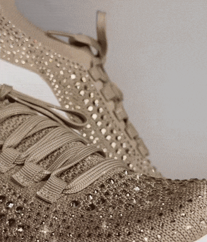 Carly Arch Support Sneakers #color_tan-sparkle