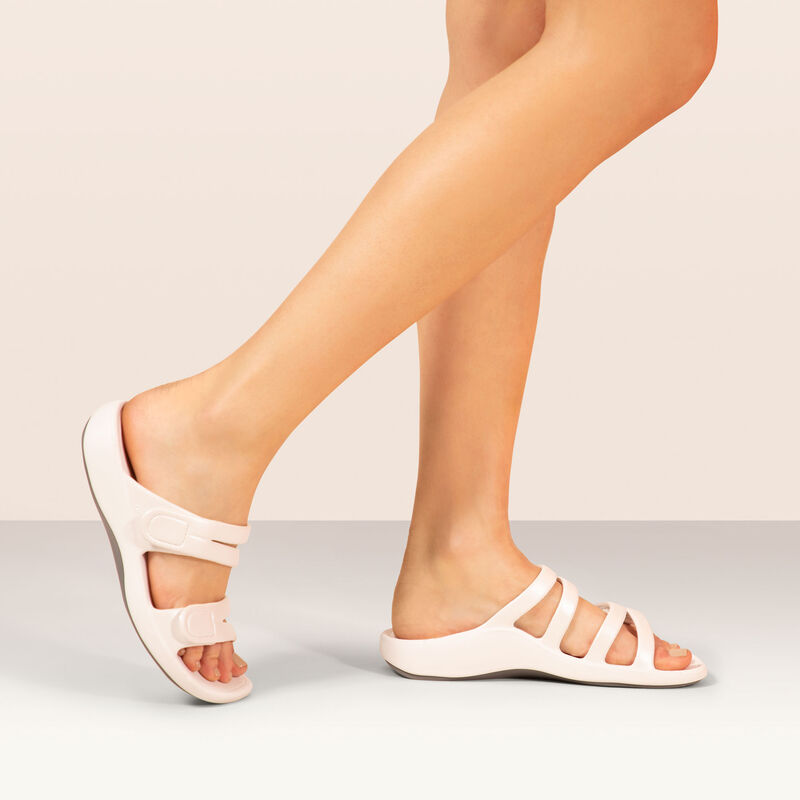 Janey Sport Water Friendly Slide #color_white