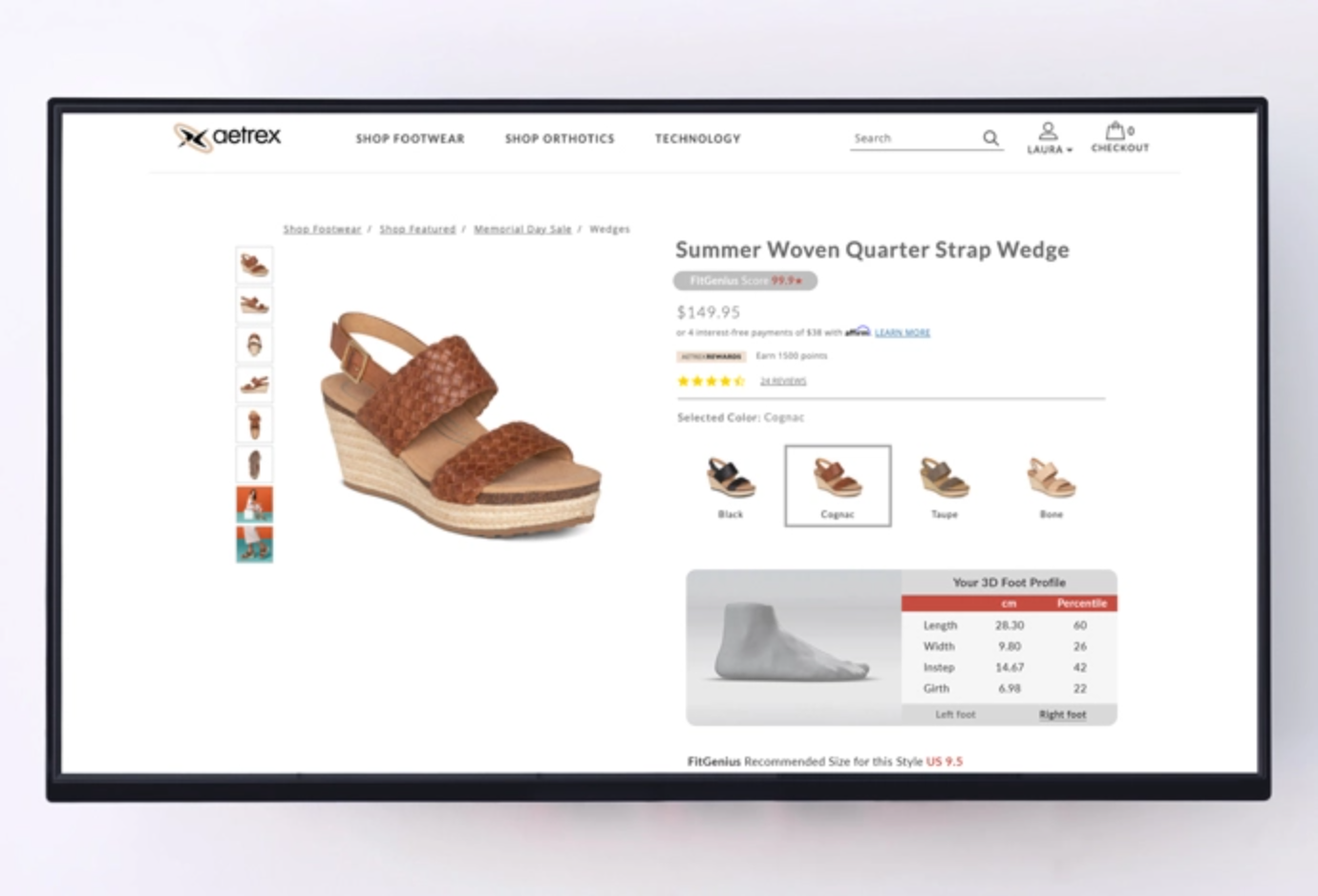 AI Footwear Recommendations
