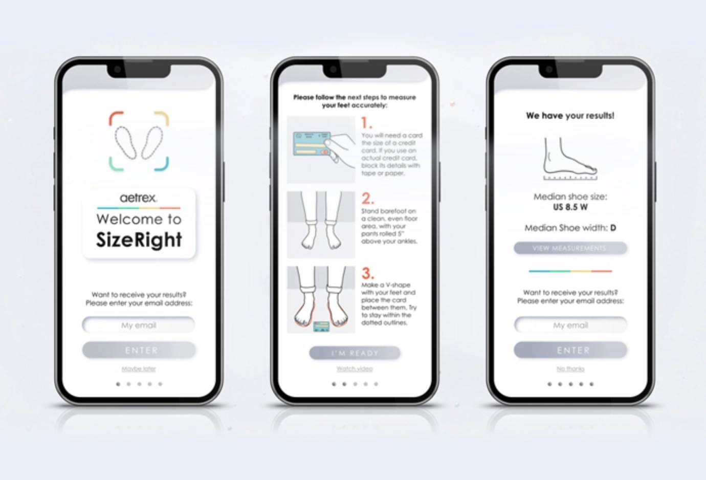SizeRight™ Mobile App
