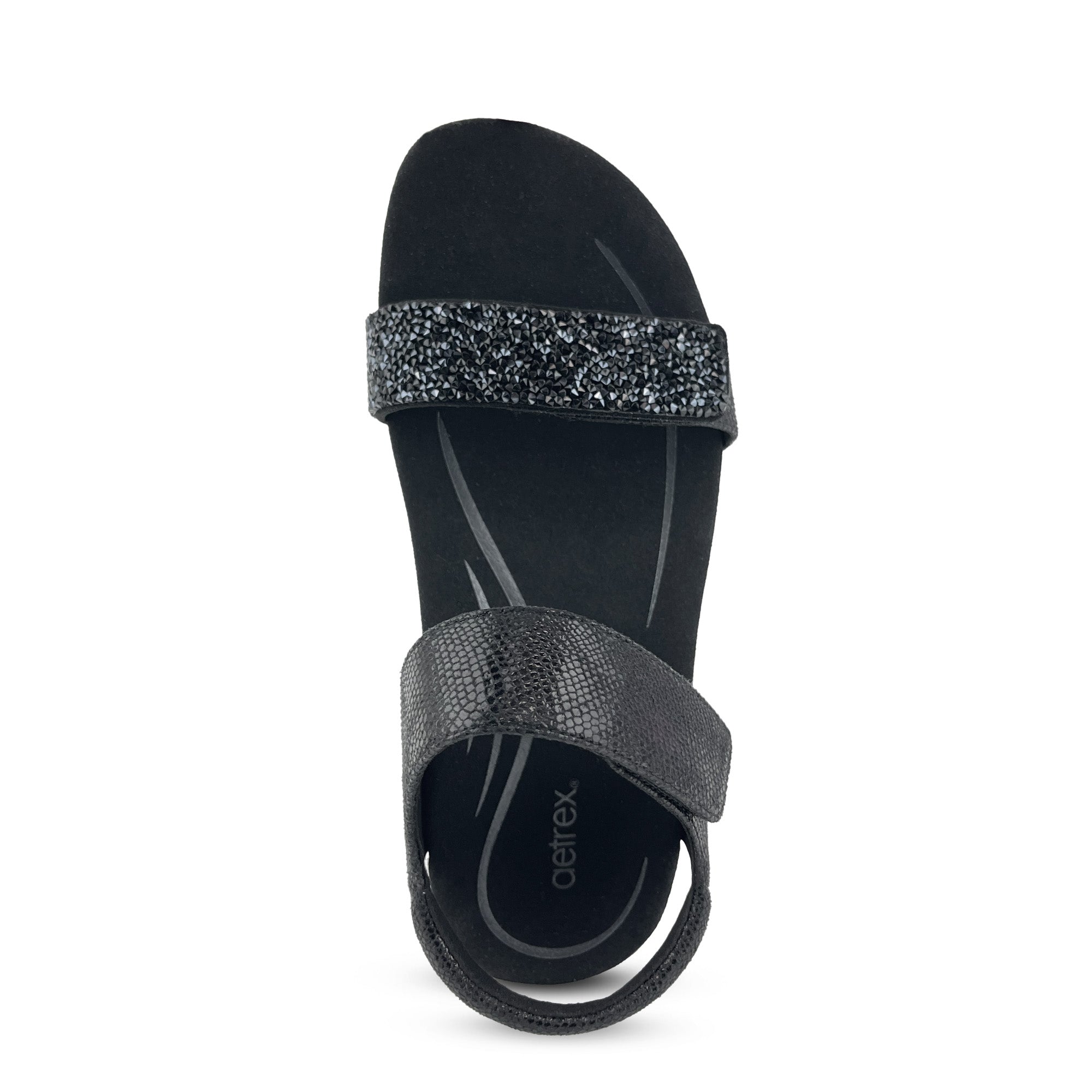 Maria Studded Quarter Strap #color_jeweled-black