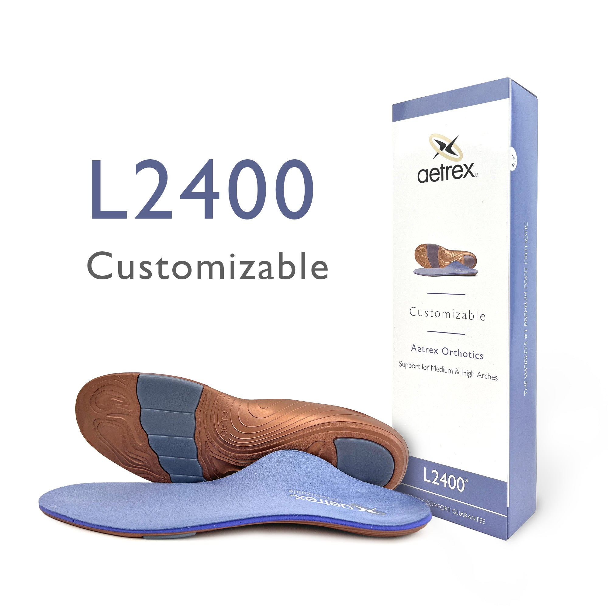 Men's Customizable Orthotics - Insole for Personalized Comfort #color_