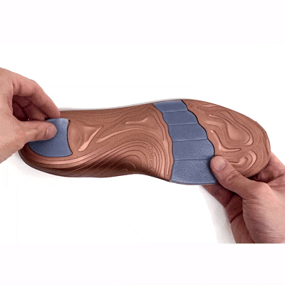 Men's Customizable Orthotics W/ Metatarsal Support #color_
