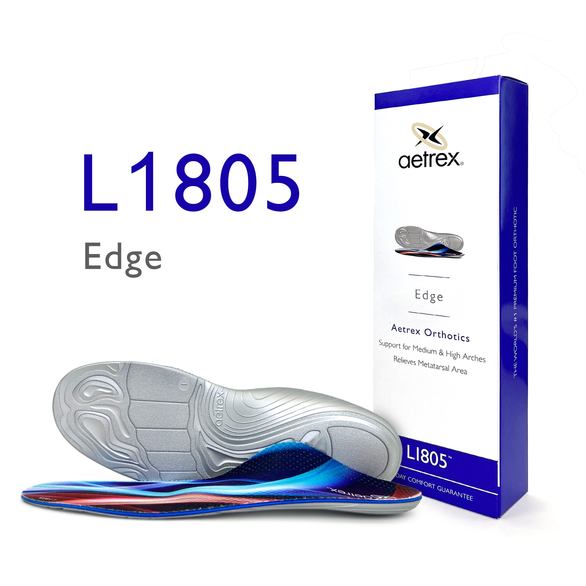Unisex Edge Orthotics W/ Metatarsal Support #color_