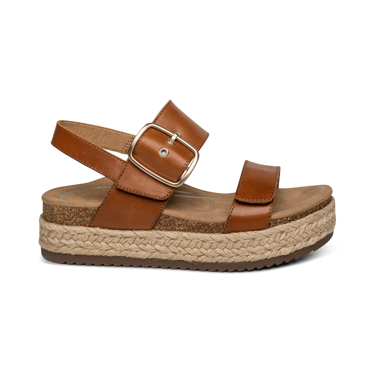 Vania Arch Support Platform Right Angle #color_cognac